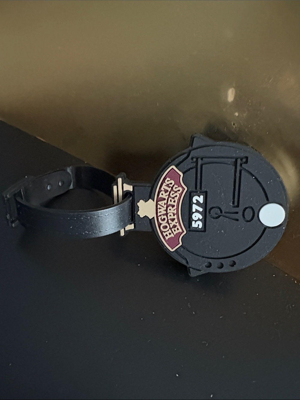 Hogwarts Express Black Luggage Tag - Harry Potter - Picture 1 of 2
